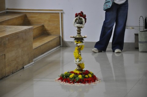 lighting the lamp